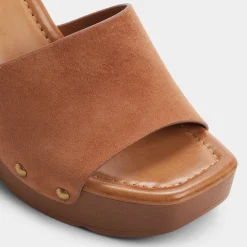 ALDO Wedge Sandals^Grounded Medium brown