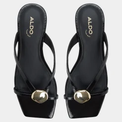 ALDO Flat Sandals^Iliria Black