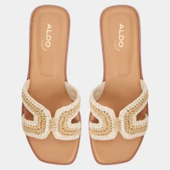 ALDO Flat Sandals^Itsandal Beige