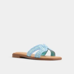 ALDO Flat Sandals^Itsandal Blue Combo