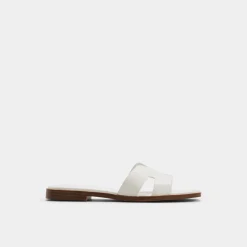 ALDO Flat Sandals^Itsandalb White