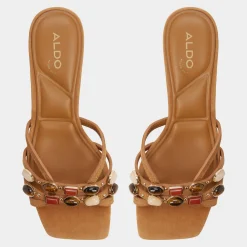 ALDO Block Heels^Jemstone Medium brown
