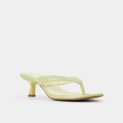 ALDO Thong Sandals|Kitten Heels^Jump Other Yellow