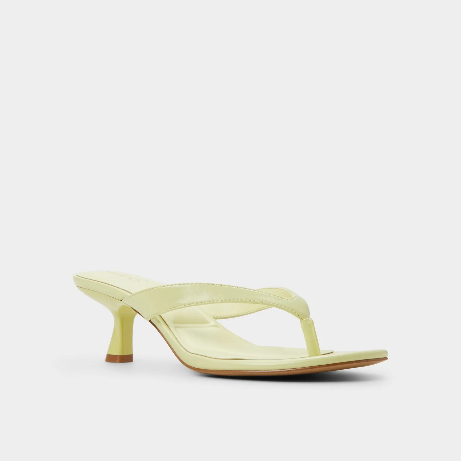 ALDO Thong Sandals|Kitten Heels^Jump Other Yellow