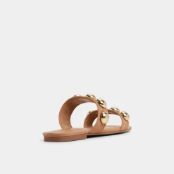 ALDO Flat Sandals^Katalena Medium Brown
