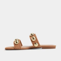ALDO Flat Sandals^Katalena Medium Brown