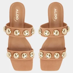 ALDO Flat Sandals^Katalena Medium Brown