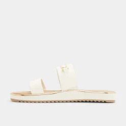 ALDO Flat Sandals^Lagoon White