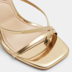 ALDO Block Heels^Laurader Gold