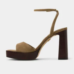 ALDO Platform Heels^Lothon Other Green