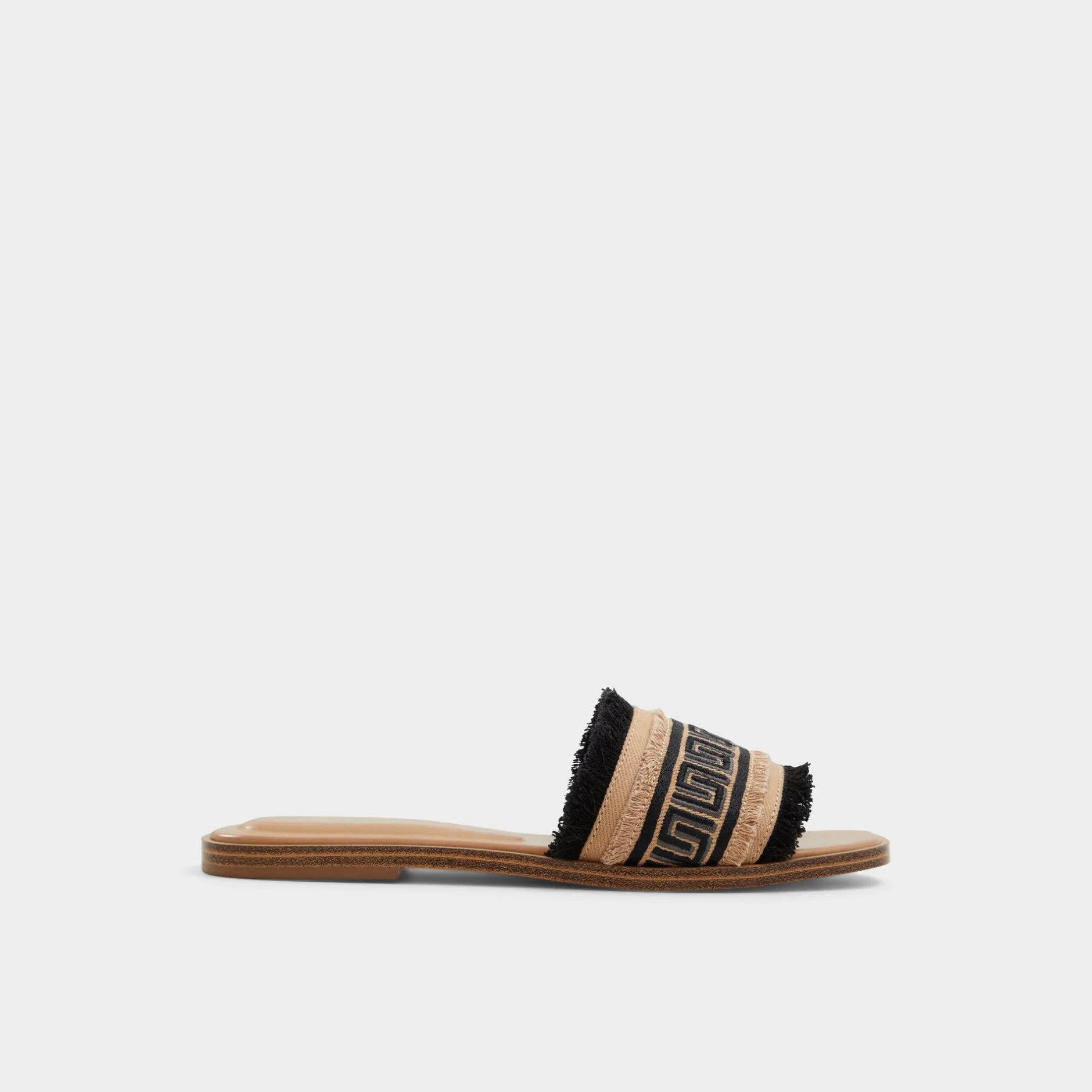 ALDO Flat Sandals^Nalani Open Black
