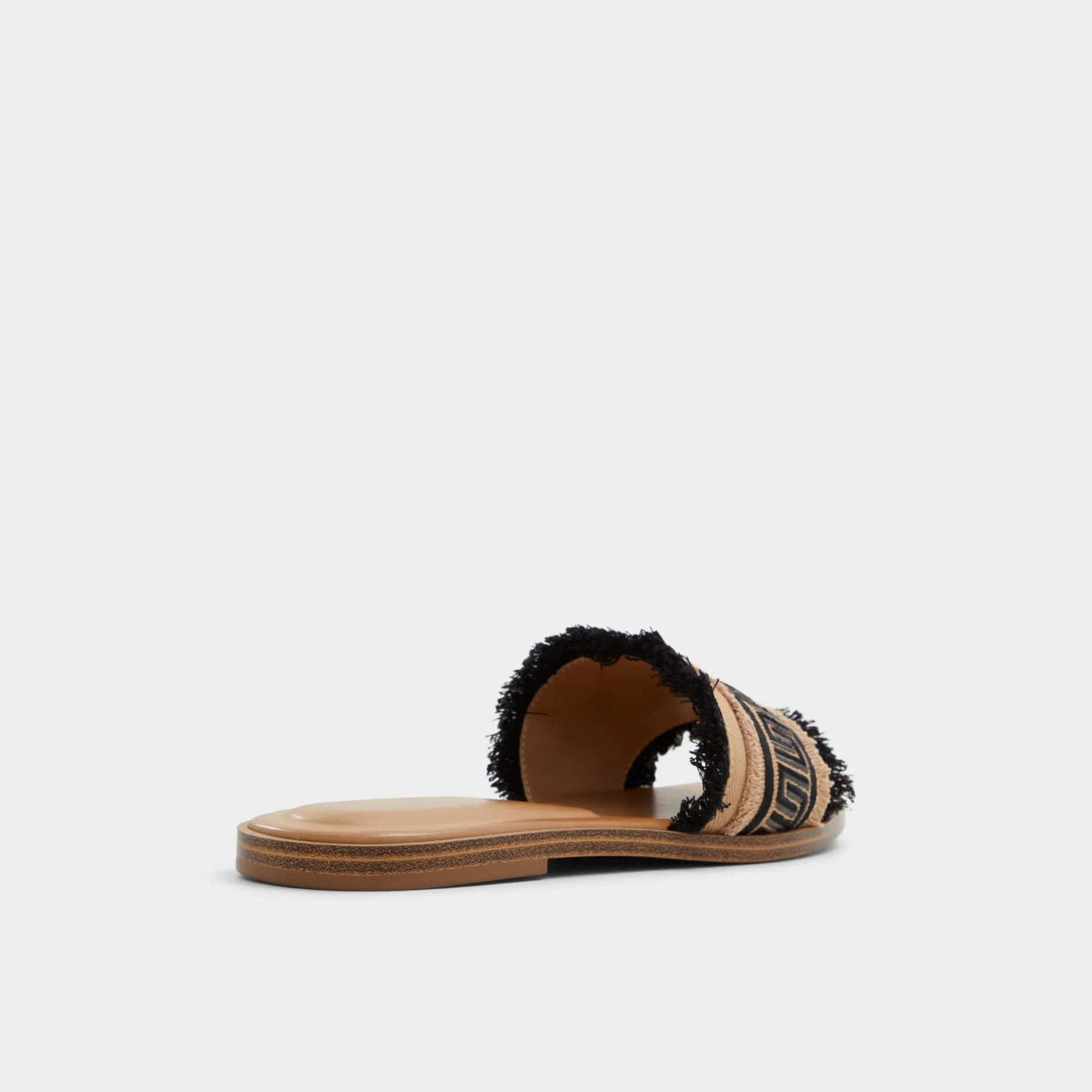 ALDO Flat Sandals^Nalani Open Black