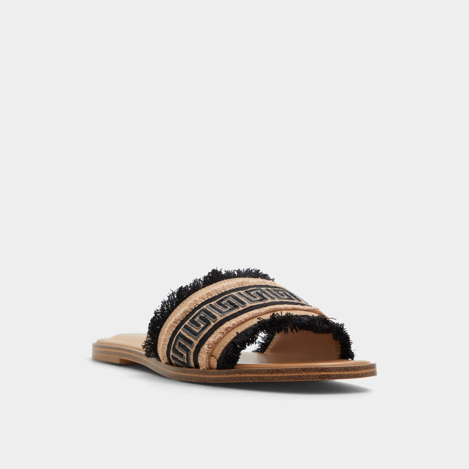 ALDO Flat Sandals^Nalani Open Black