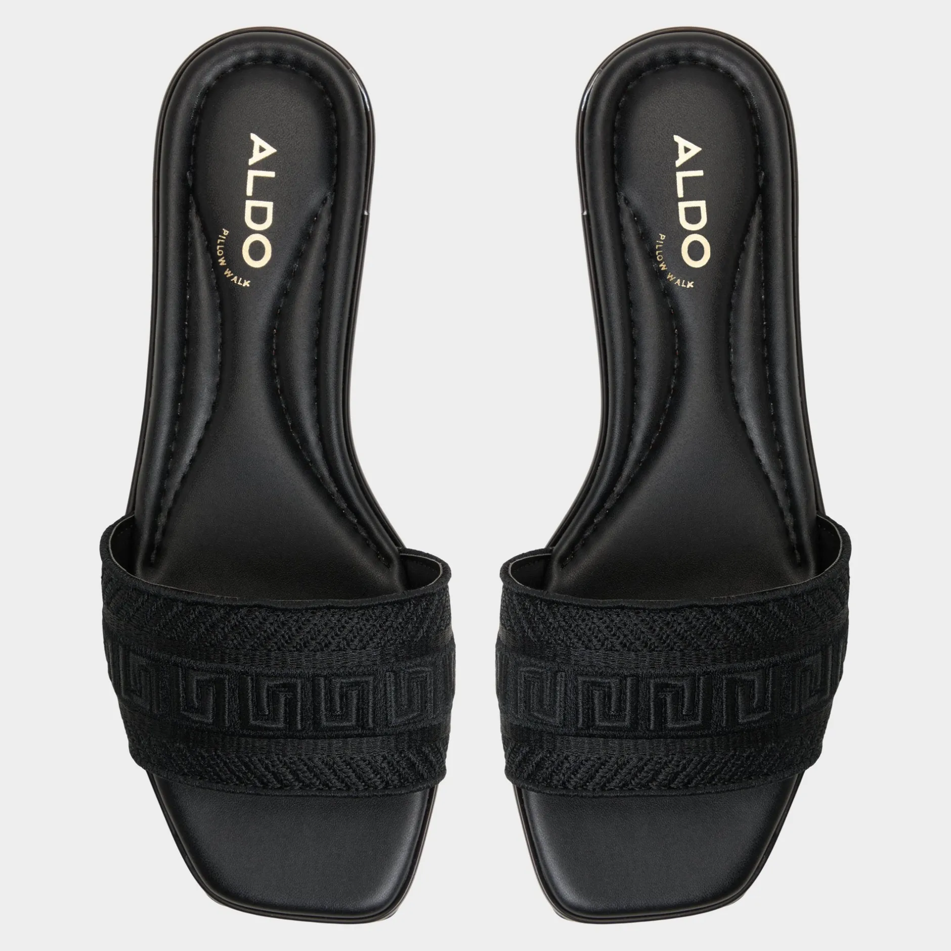 ALDO Flat Sandals^Oceania Black
