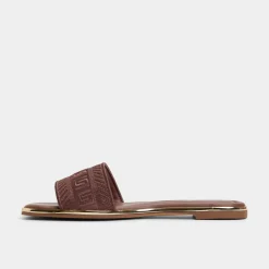 ALDO Flat Sandals^Oceania Medium Brown