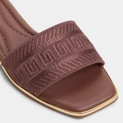 ALDO Flat Sandals^Oceania Medium Brown