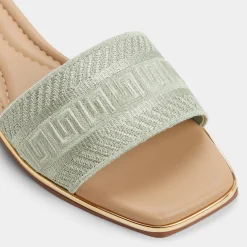 ALDO Flat Sandals^Oceania Other Green