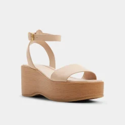 ALDO Wedge Sandals^Oneiwin Beige