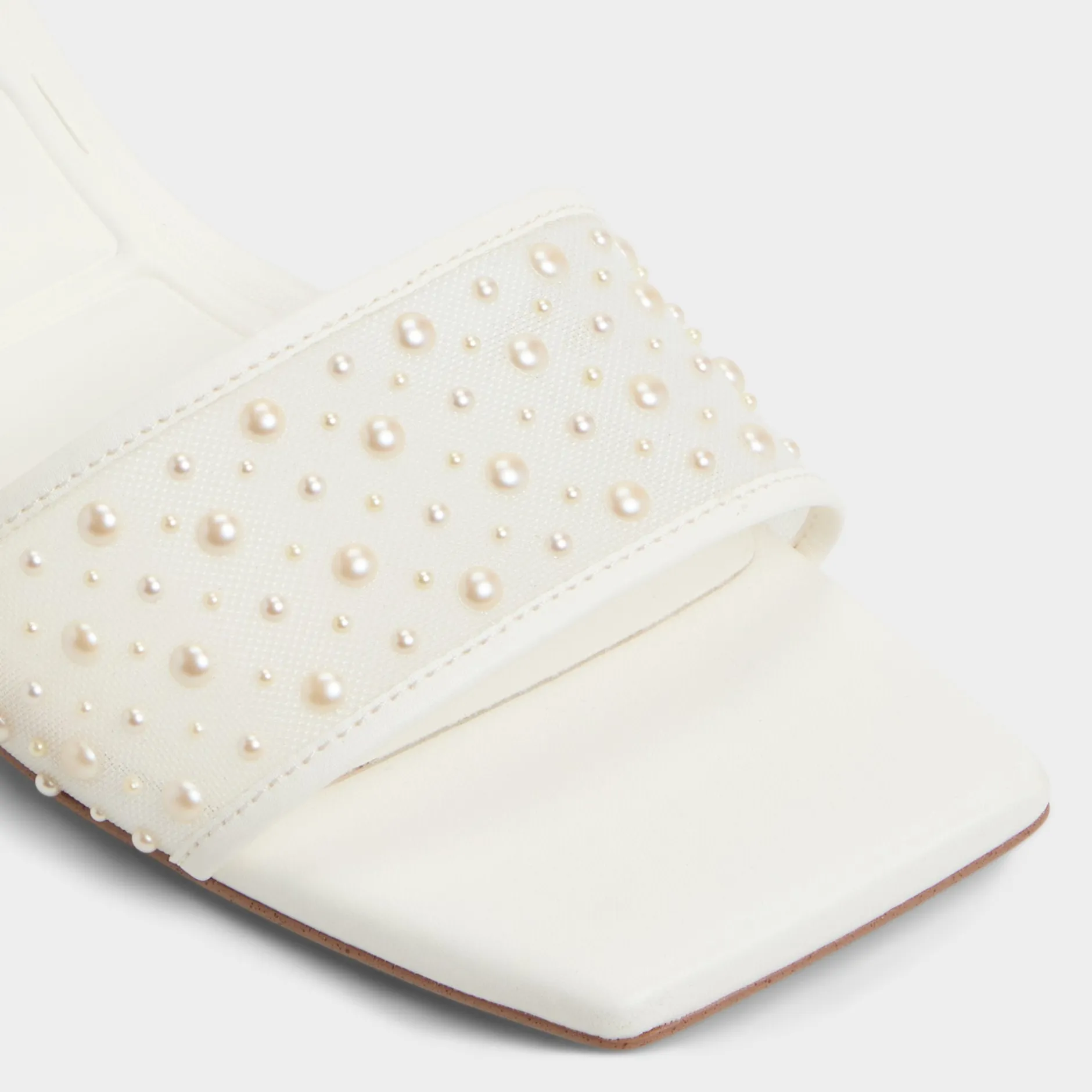 ALDO Mules^Pearlia White
