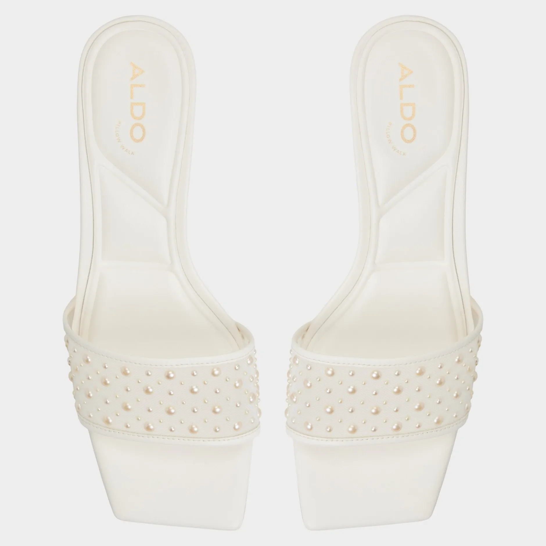 ALDO Mules^Pearlia White