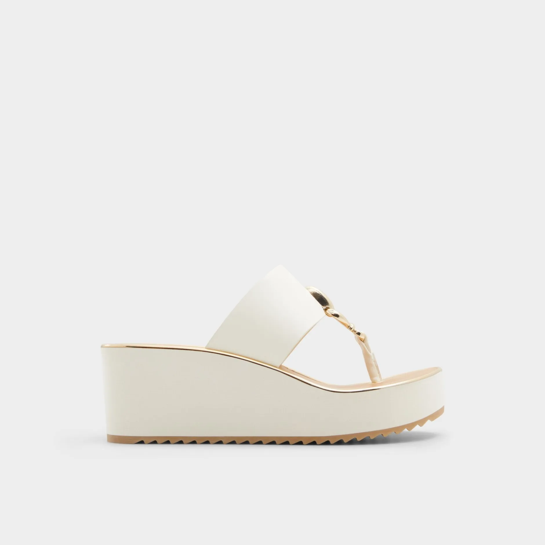 ALDO Wedge Sandals|Platform Heels^Penelopy White