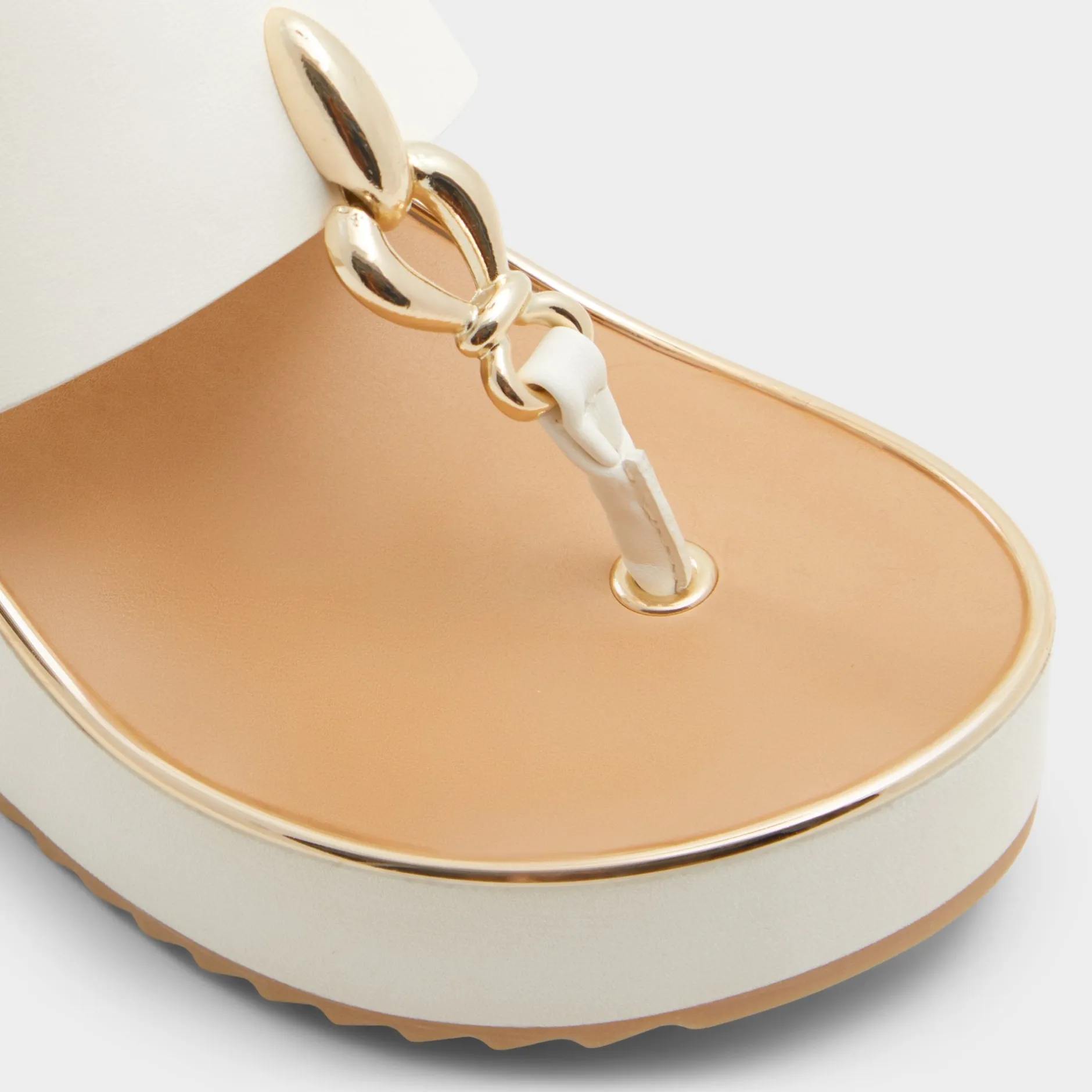 ALDO Wedge Sandals|Platform Heels^Penelopy White