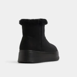 ALDO Black Boots^Plushy Black