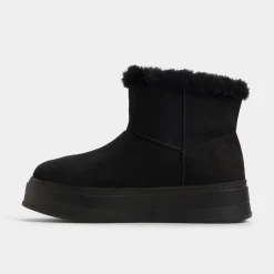 ALDO Black Boots^Plushy Black