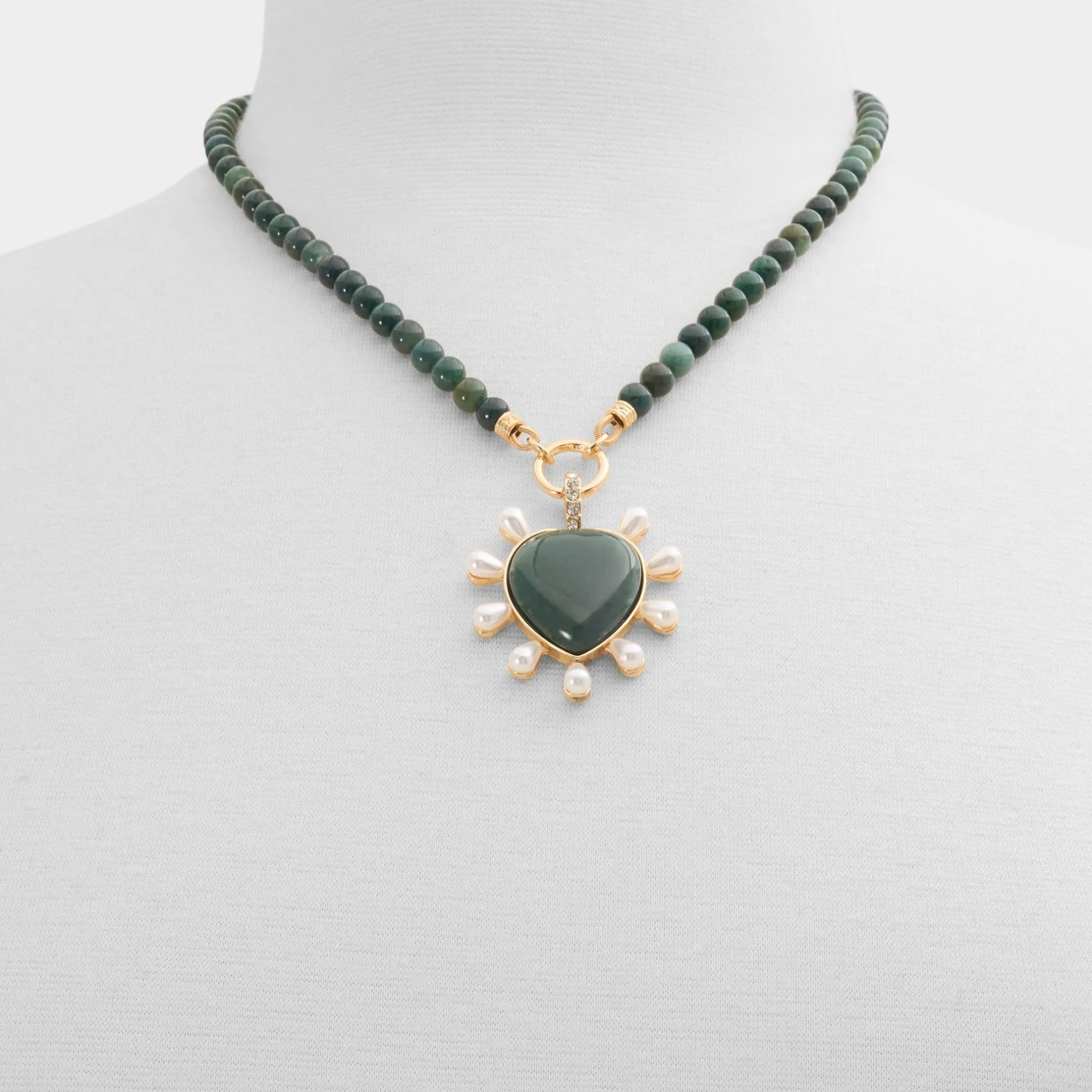 ALDO Accessories|Necklaces^Preciousheart Dark green