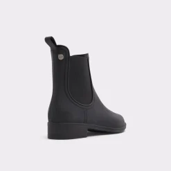 ALDO Black Boots^Rain Black Overflow