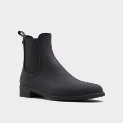ALDO Black Boots^Rain Black Overflow