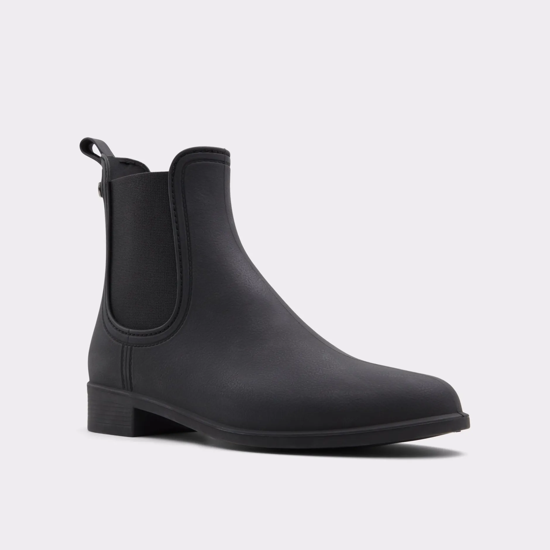 ALDO Black Boots^Rain Black Overflow