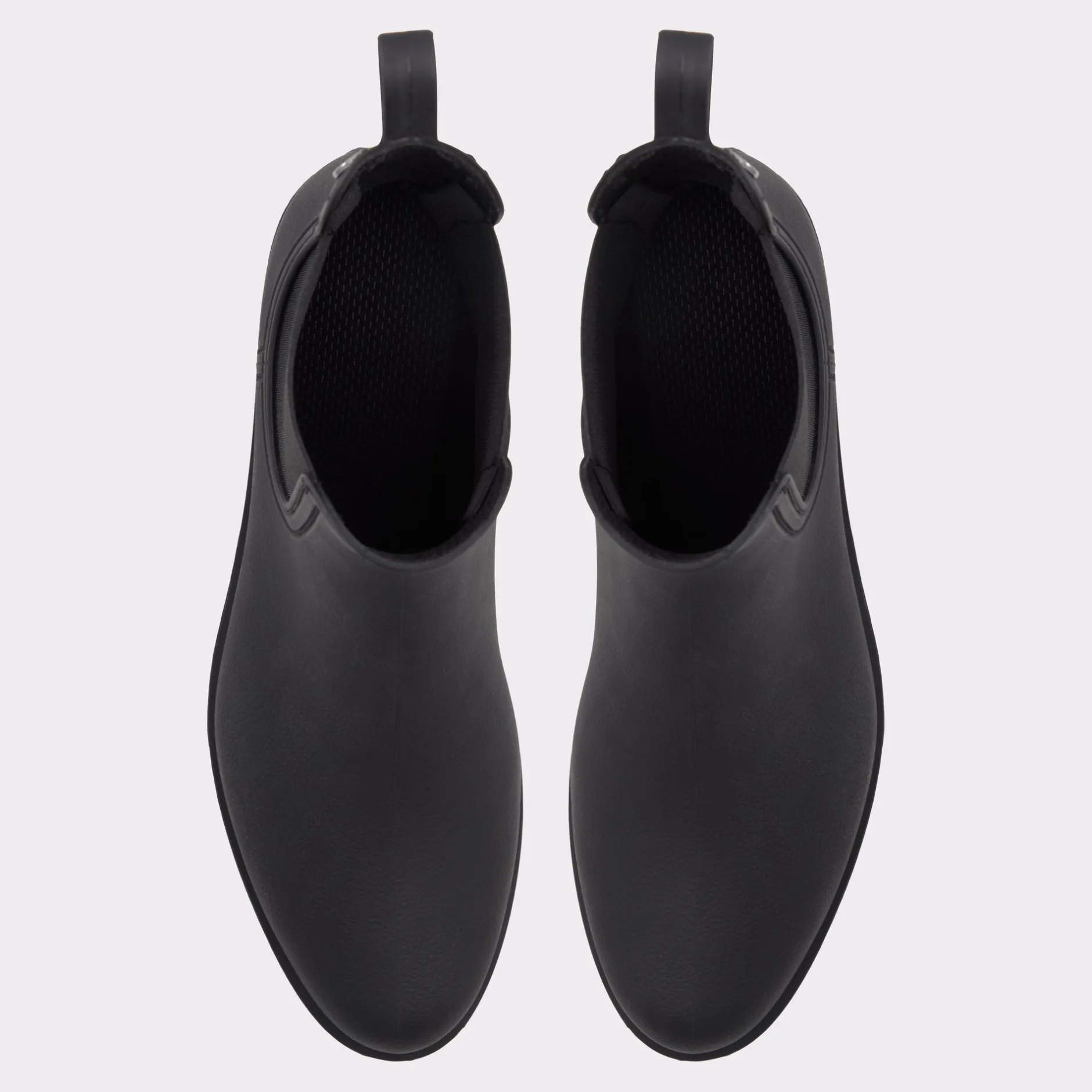 ALDO Black Boots^Rain Black Overflow