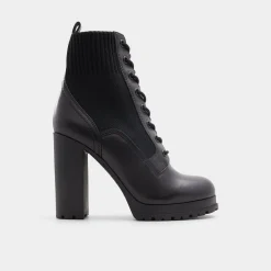 ALDO Black Boots^Rebellious Black