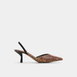 ALDO Slingbacks|Kitten Heels^Re-olivia Brown multi