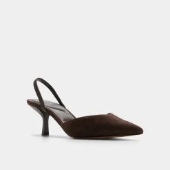 ALDO Slingbacks|Kitten Heels^Re-olivia Dark brown