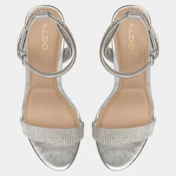 ALDO Block Heels^Rhiannon Silver