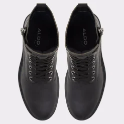 ALDO Combat Boots^Roby Open Black