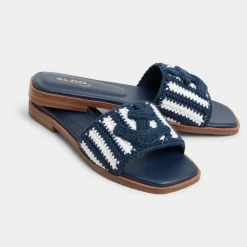 ALDO Flat Sandals^Sabbia Blue Combo