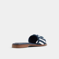 ALDO Flat Sandals^Sabbia Blue Combo