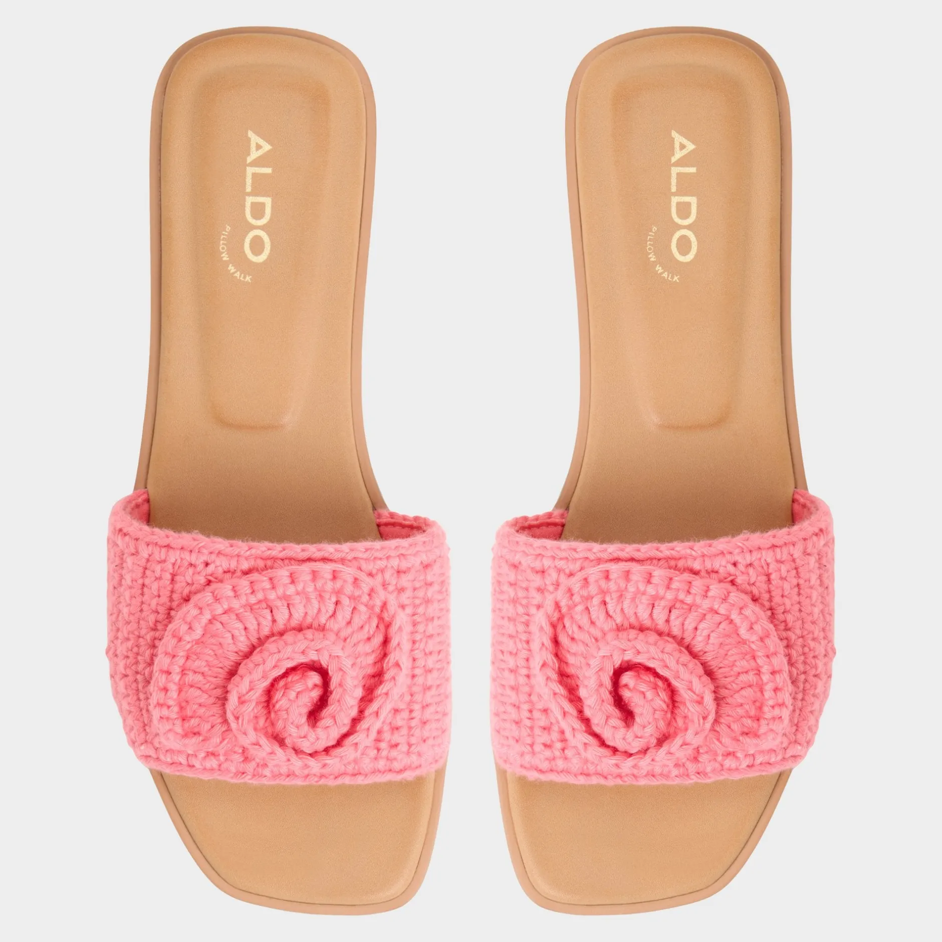 ALDO Flat Sandals^Sabbia Medium Pink