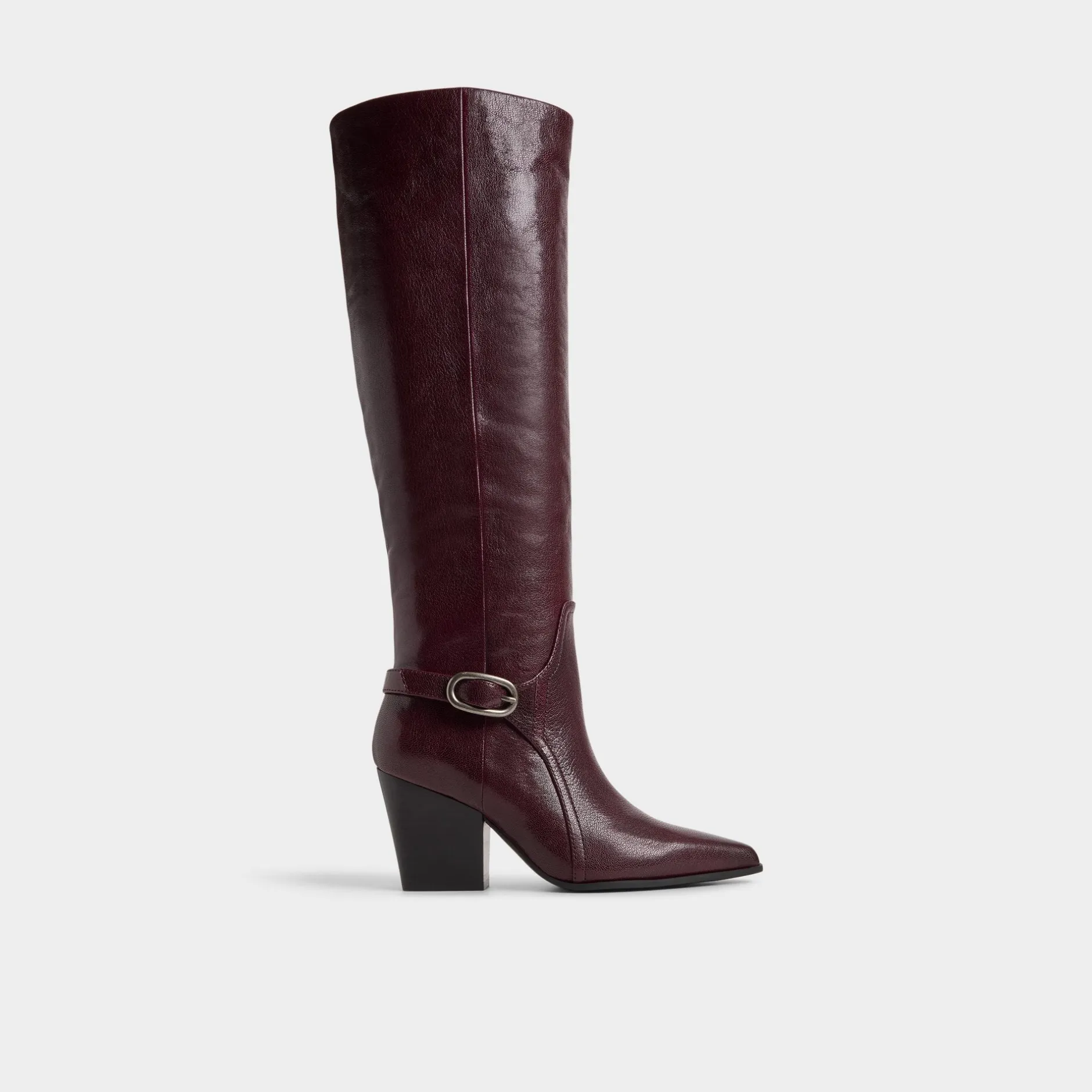 ALDO Tall Boots^Saddle Bordo