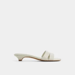 ALDO Mules|Kitten Heels^Scarletta White/bone