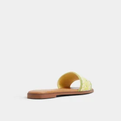 ALDO Flat Sandals^Seavacay Bright Yellow