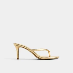 ALDO Thong Sandals^Skip Gold