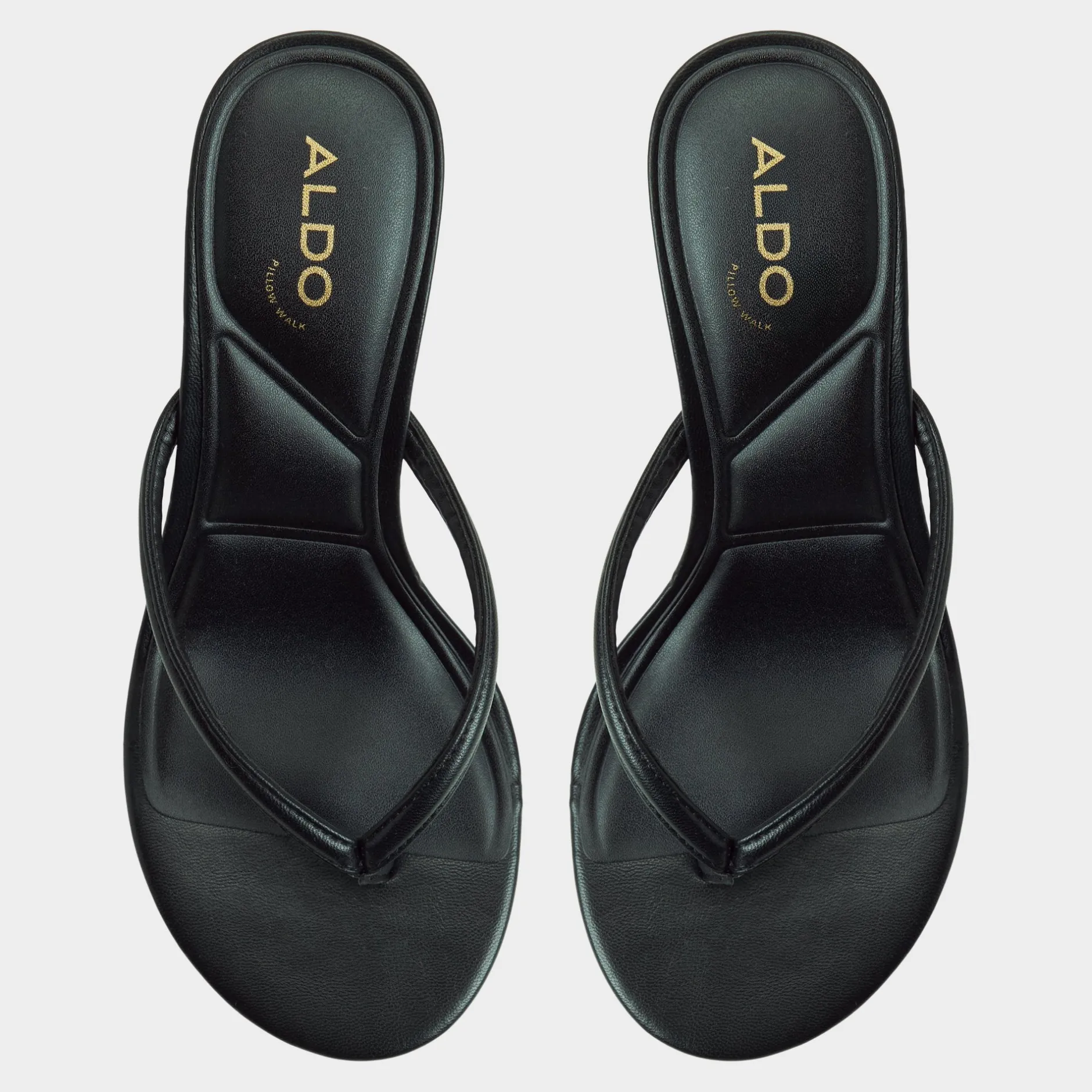 ALDO Thong Sandals^Skip Black