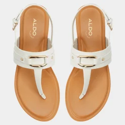 ALDO Flat Sandals^Taylen White/Bone