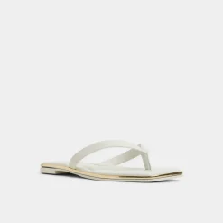 ALDO Thong Sandals|Flat Sandals^Theao White/Bone
