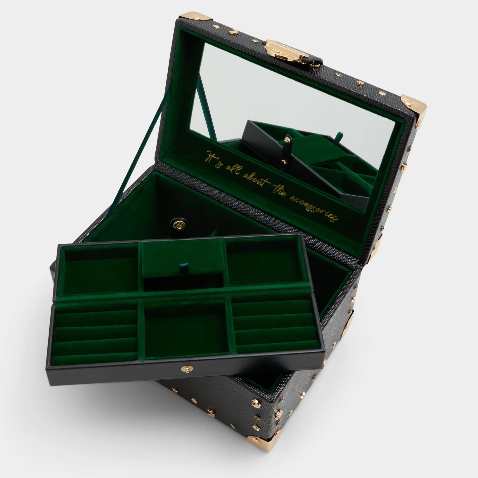 ALDO Accessories^Thrillifying Black/Gold Multi