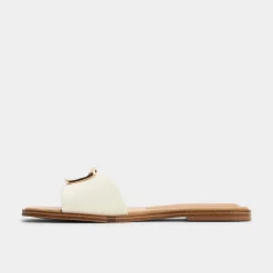 ALDO Flat Sandals^Tidella White